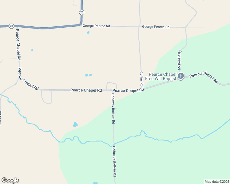 map of restaurants, bars, coffee shops, grocery stores, and more near 60170-60180 Hadaway Bottom Road in Smithville