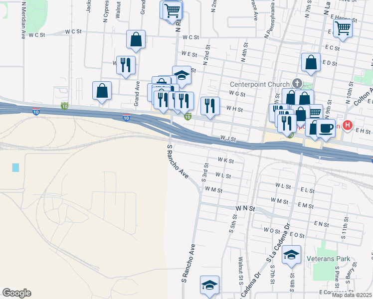 Walk Score Detail Map
