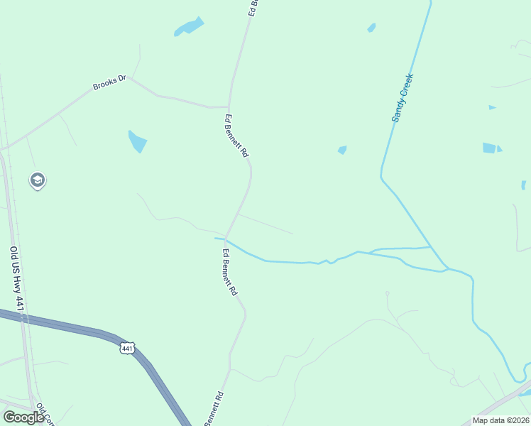 map of restaurants, bars, coffee shops, grocery stores, and more near 1153 Ed Bennett Road in Nicholson