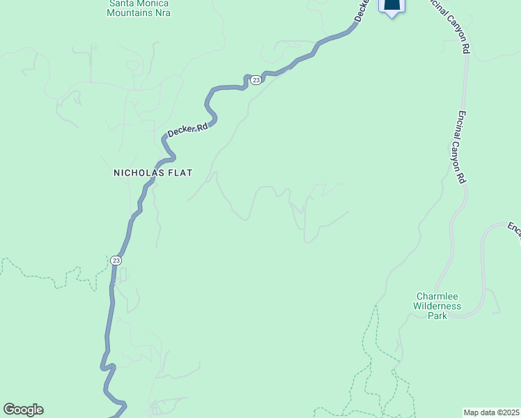 map of restaurants, bars, coffee shops, grocery stores, and more near 2807 South Foose Road in Malibu