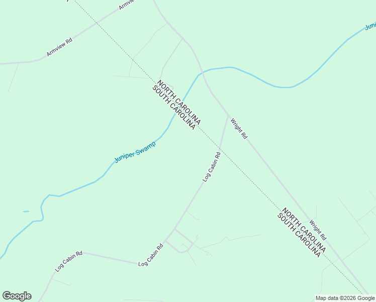 map of restaurants, bars, coffee shops, grocery stores, and more near 2028 Log Cabin Road in Loris