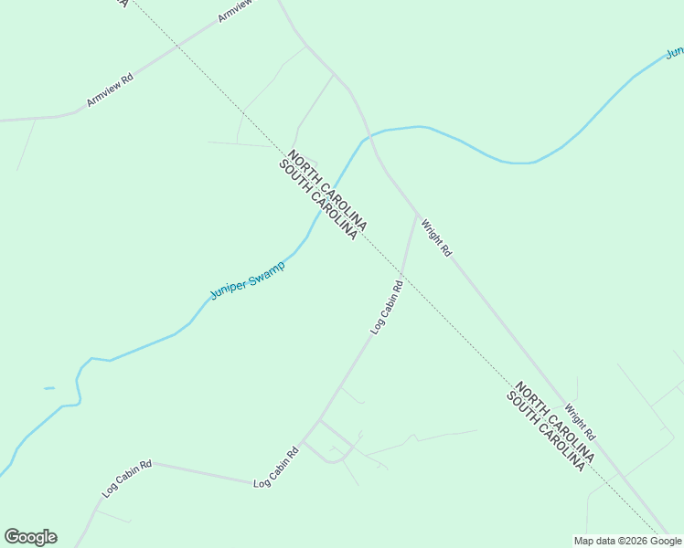 map of restaurants, bars, coffee shops, grocery stores, and more near 2028 Log Cabin Road in Loris