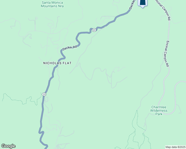 map of restaurants, bars, coffee shops, grocery stores, and more near South Foose Road in Malibu