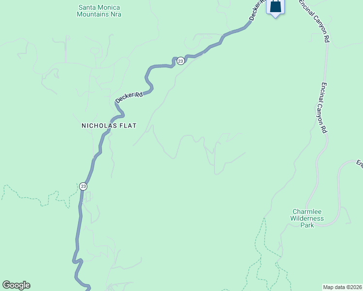 map of restaurants, bars, coffee shops, grocery stores, and more near 2811 South Foose Road in Malibu