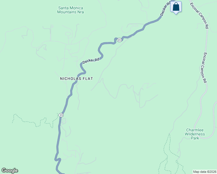 map of restaurants, bars, coffee shops, grocery stores, and more near 2807 South Foose Road in Malibu