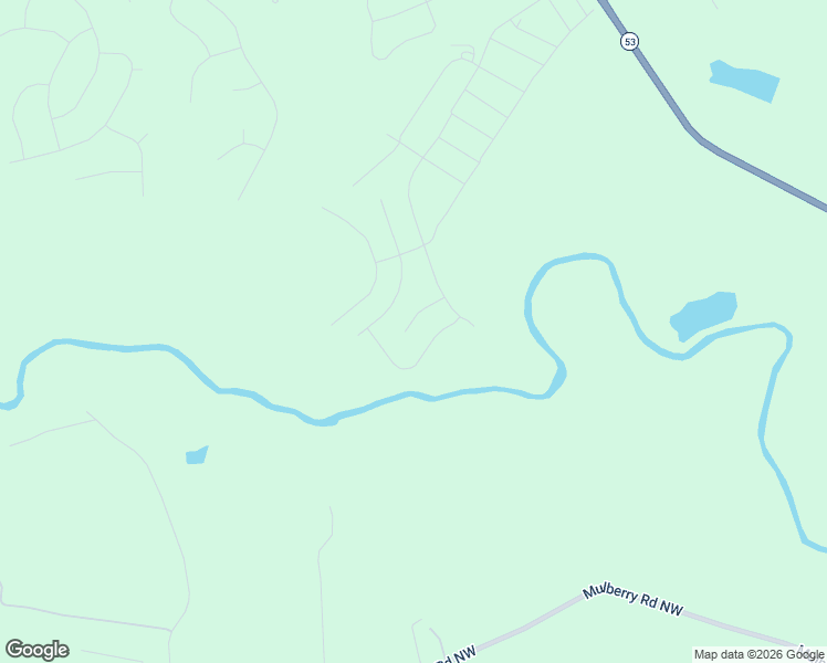 map of restaurants, bars, coffee shops, grocery stores, and more near 143 Warrior Court in Hoschton
