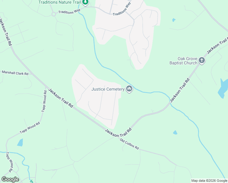 map of restaurants, bars, coffee shops, grocery stores, and more near 241 Jacob Drive in Hoschton