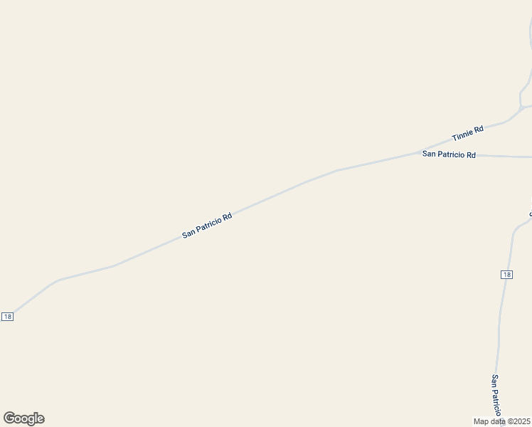 map of restaurants, bars, coffee shops, grocery stores, and more near San Patricio Road in Elida