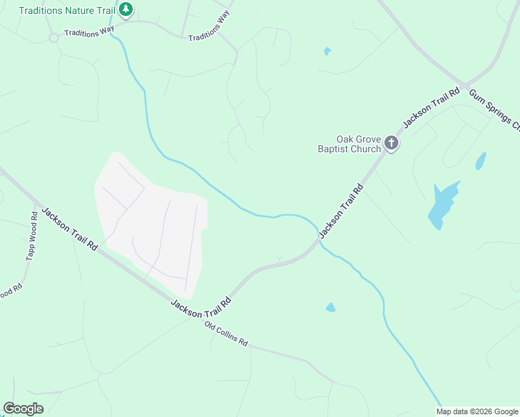 map of restaurants, bars, coffee shops, grocery stores, and more near 5646 Jackson Trail Road in Hoschton