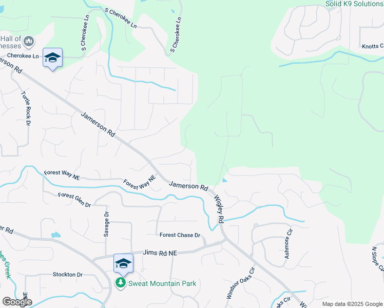 map of restaurants, bars, coffee shops, grocery stores, and more near in Marietta
