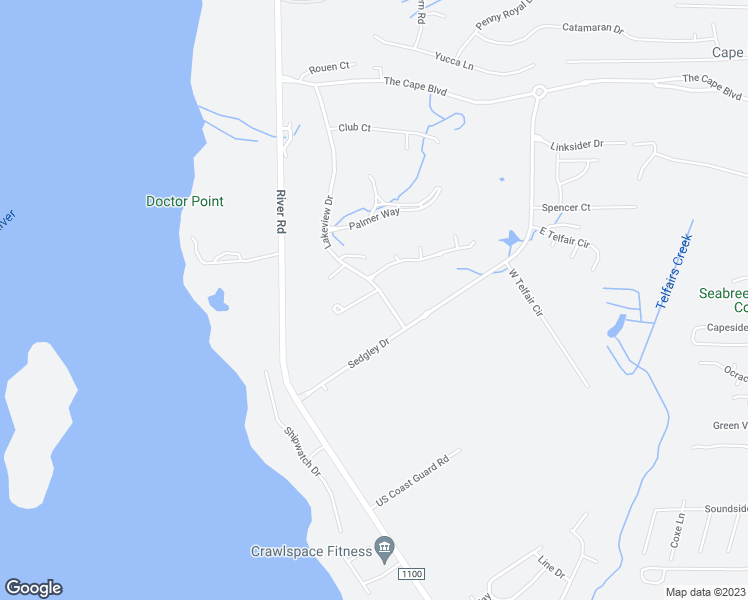 map of restaurants, bars, coffee shops, grocery stores, and more near 223 Nantucket Court in Wilmington