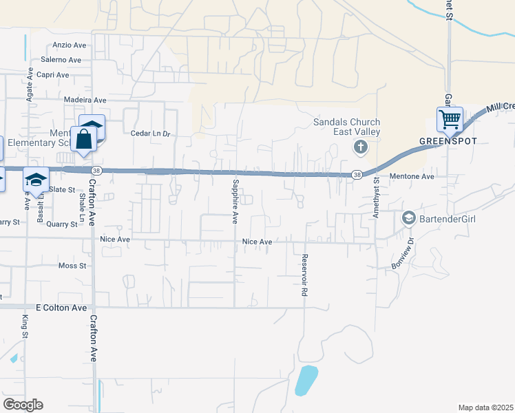 map of restaurants, bars, coffee shops, grocery stores, and more near in Mentone