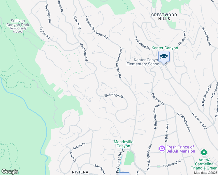 map of restaurants, bars, coffee shops, grocery stores, and more near 1862 Mango Way in Los Angeles