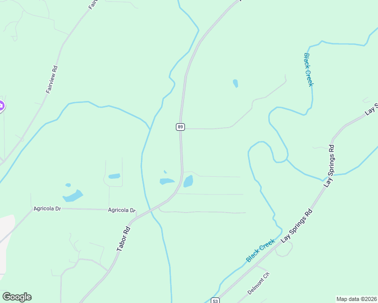 map of restaurants, bars, coffee shops, grocery stores, and more near 2159 Tabor Road in Gadsden