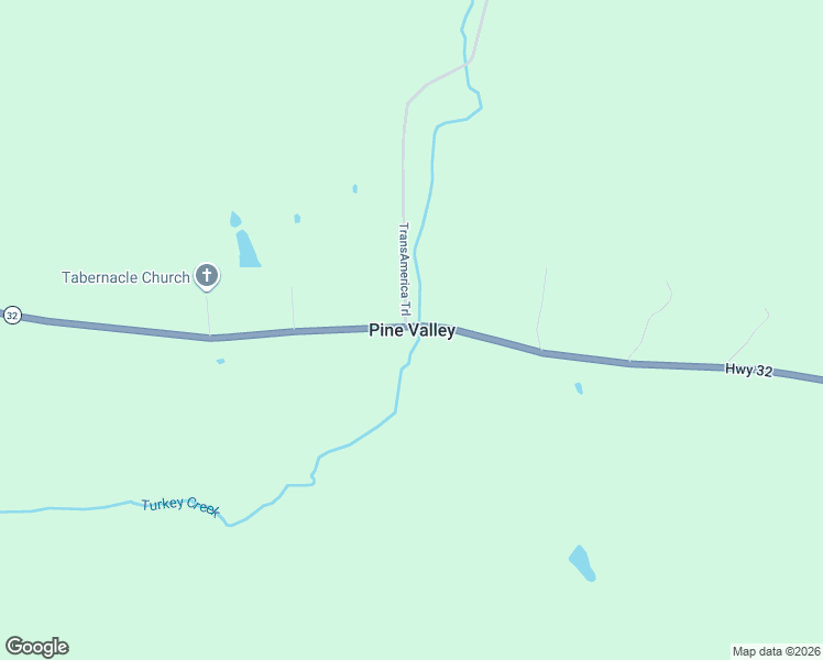 map of restaurants, bars, coffee shops, grocery stores, and more near in Pine Valley