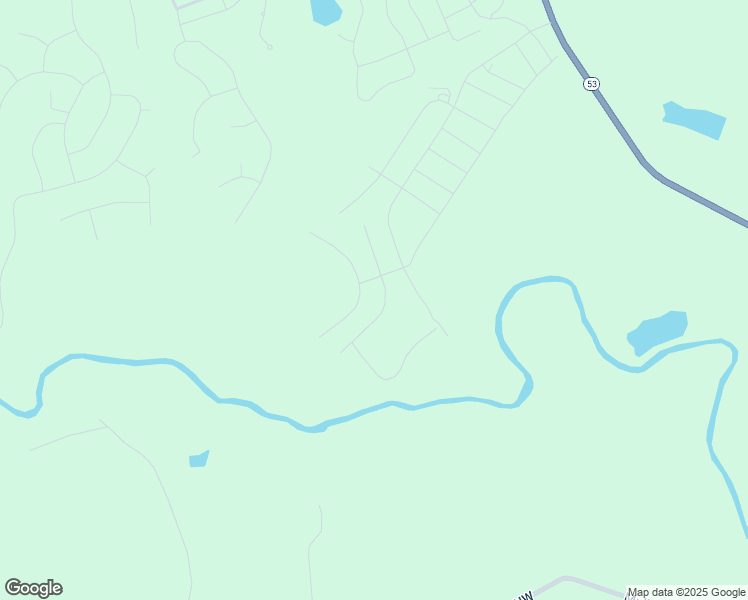map of restaurants, bars, coffee shops, grocery stores, and more near 93 Warrior Court in Hoschton