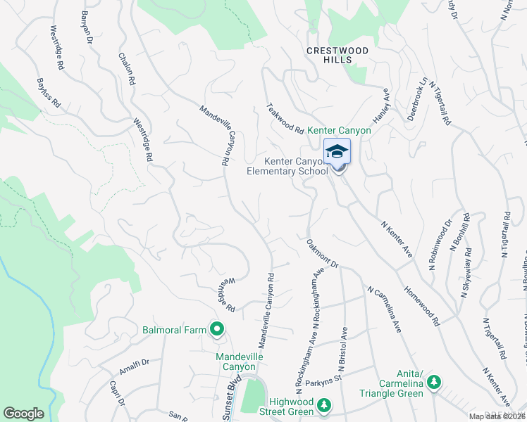 map of restaurants, bars, coffee shops, grocery stores, and more near 1887 Kimberly Lane in Los Angeles