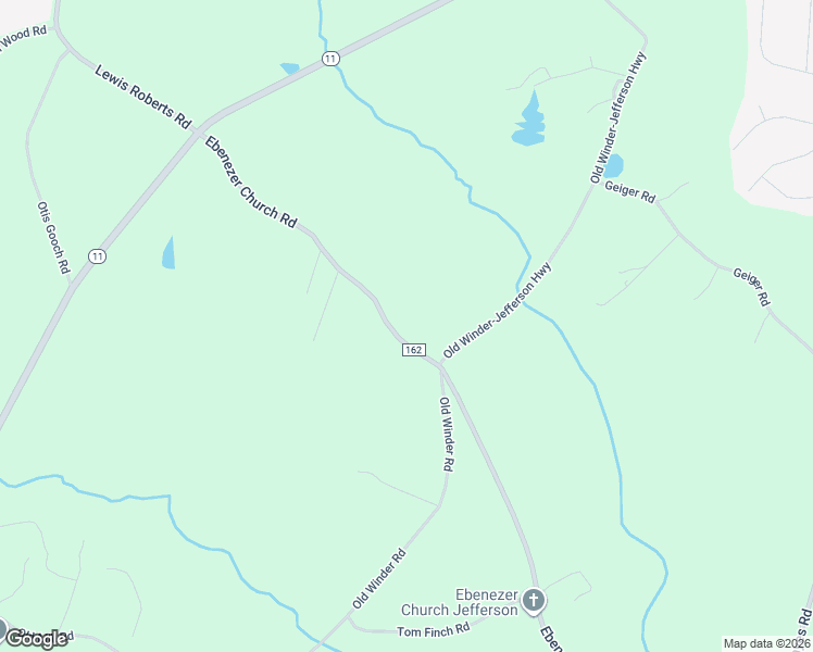 map of restaurants, bars, coffee shops, grocery stores, and more near 555 Ebenezer Church Road in Jefferson