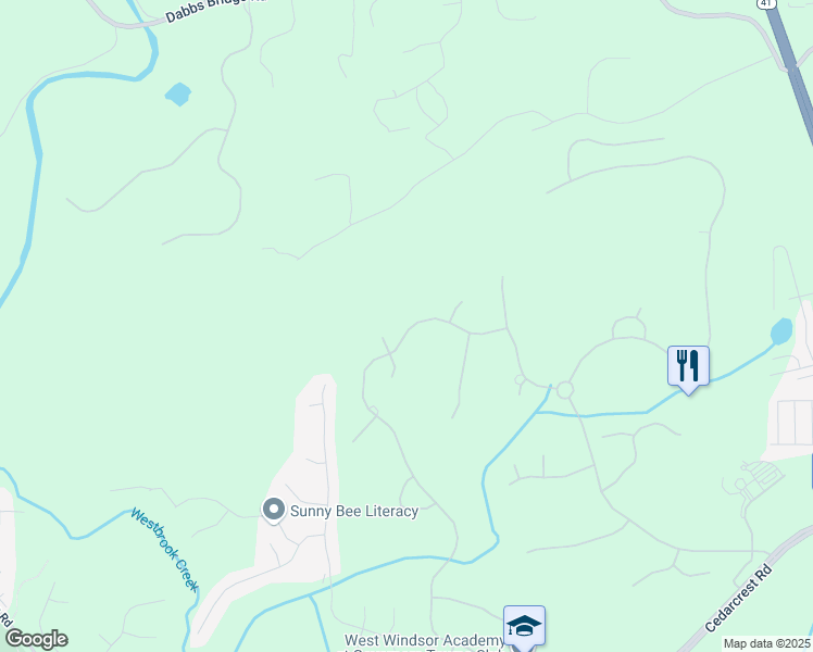 map of restaurants, bars, coffee shops, grocery stores, and more near 260 Carl Sanders Drive in Acworth