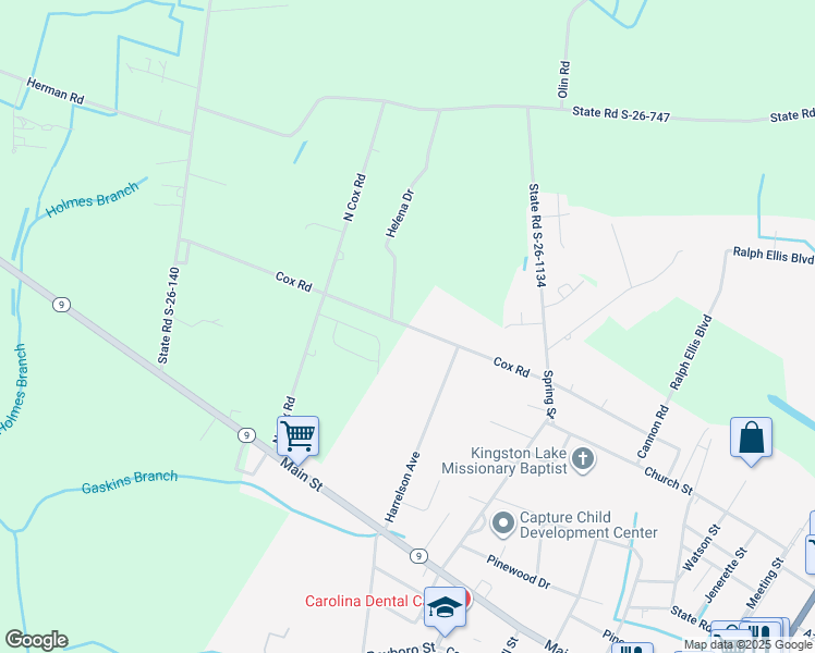 Cox Road, Loris SC Walk Score