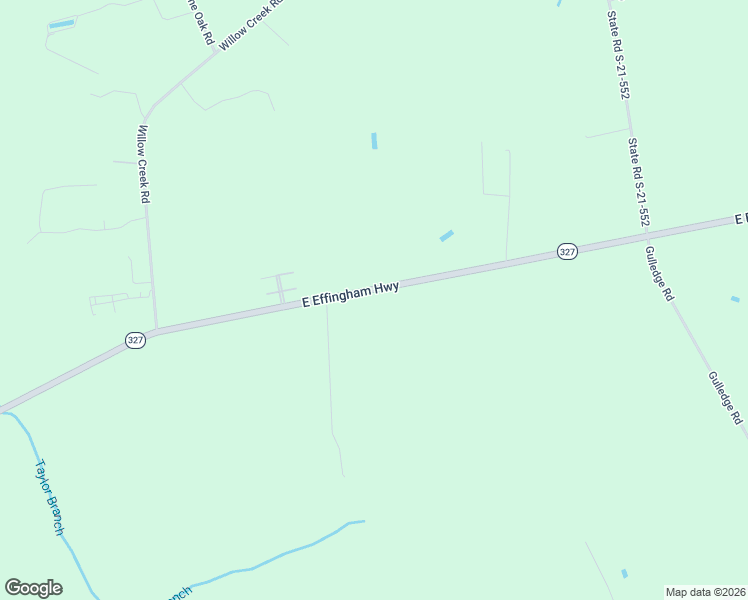 map of restaurants, bars, coffee shops, grocery stores, and more near 2312 East Effingham Road in Effingham