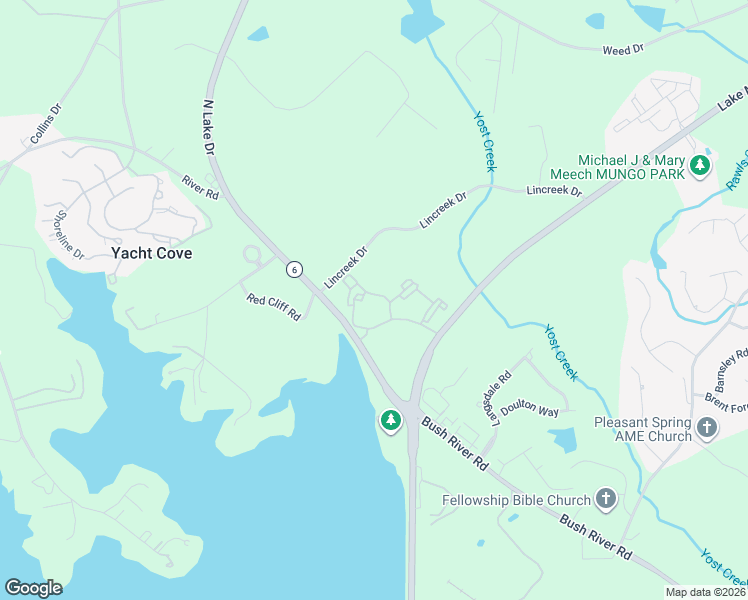map of restaurants, bars, coffee shops, grocery stores, and more near 2170 North Lake Drive in Columbia