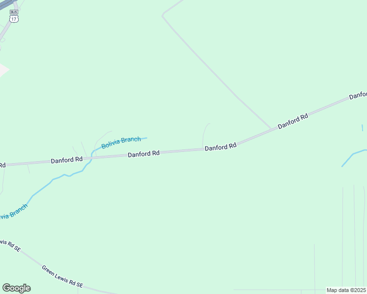 map of restaurants, bars, coffee shops, grocery stores, and more near 535 Danford Road in Bolivia
