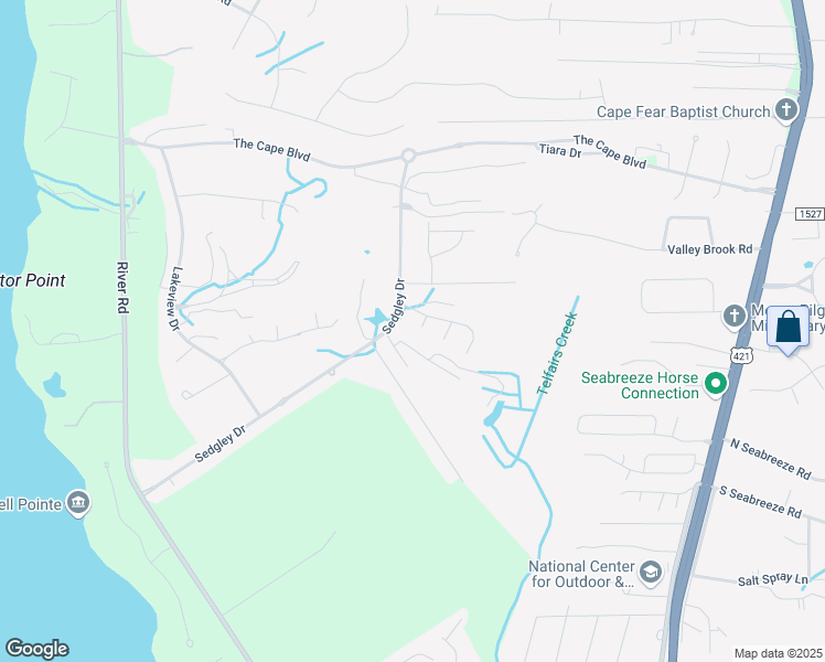 map of restaurants, bars, coffee shops, grocery stores, and more near 8806 Healy Circle in Wilmington