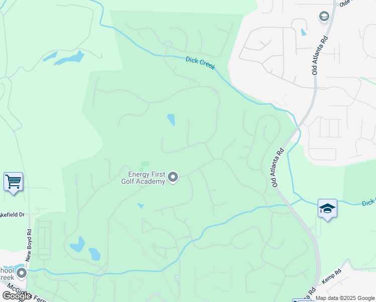 map of restaurants, bars, coffee shops, grocery stores, and more near 7990 Saint Marlo Fairway Drive in Duluth