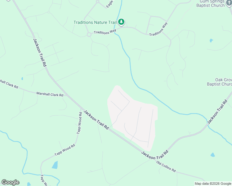 map of restaurants, bars, coffee shops, grocery stores, and more near 111 Maple Leaf Court in Hoschton