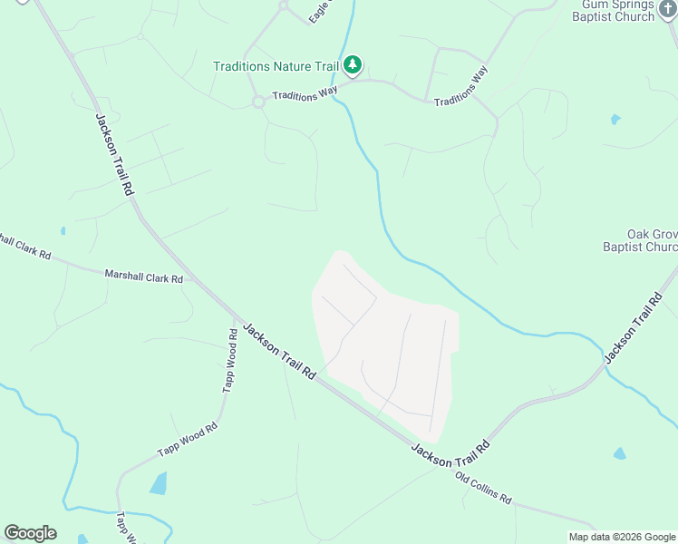 map of restaurants, bars, coffee shops, grocery stores, and more near 111 Maple Leaf Court in Hoschton