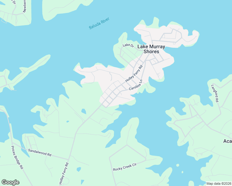 map of restaurants, bars, coffee shops, grocery stores, and more near 125 Thornhill Point in Saluda County