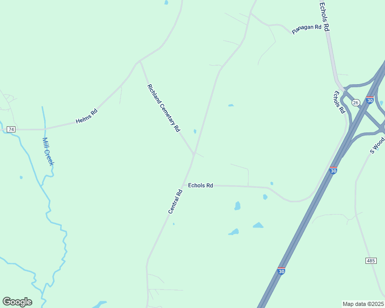 map of restaurants, bars, coffee shops, grocery stores, and more near 1031-1309 Central Road in Arkadelphia