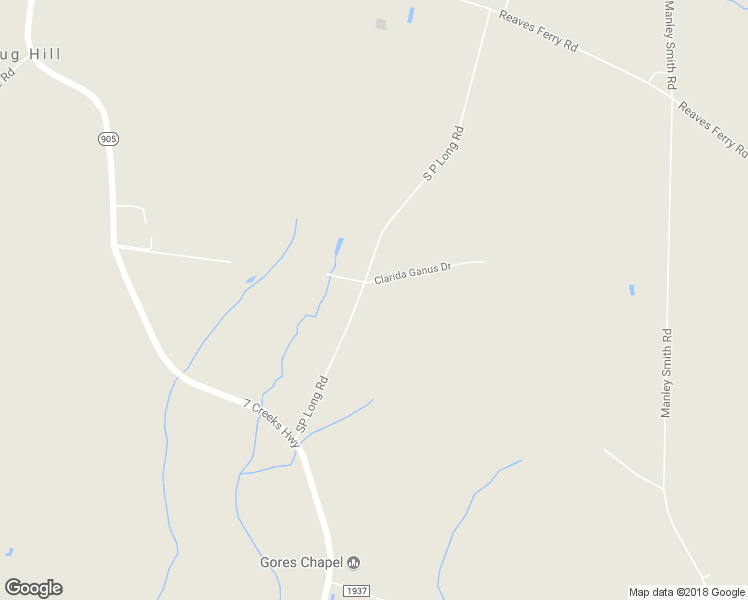 map of restaurants, bars, coffee shops, grocery stores, and more near 779 SP Long Road in Nakina
