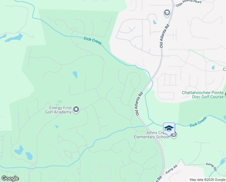 map of restaurants, bars, coffee shops, grocery stores, and more near 8260 Southport Terrace in Duluth