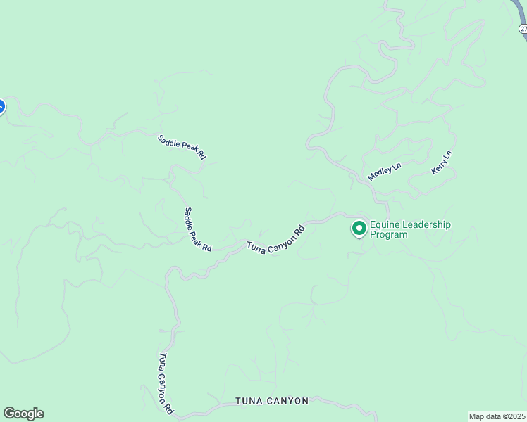 map of restaurants, bars, coffee shops, grocery stores, and more near Henry Ridge Mountain Way in Topanga