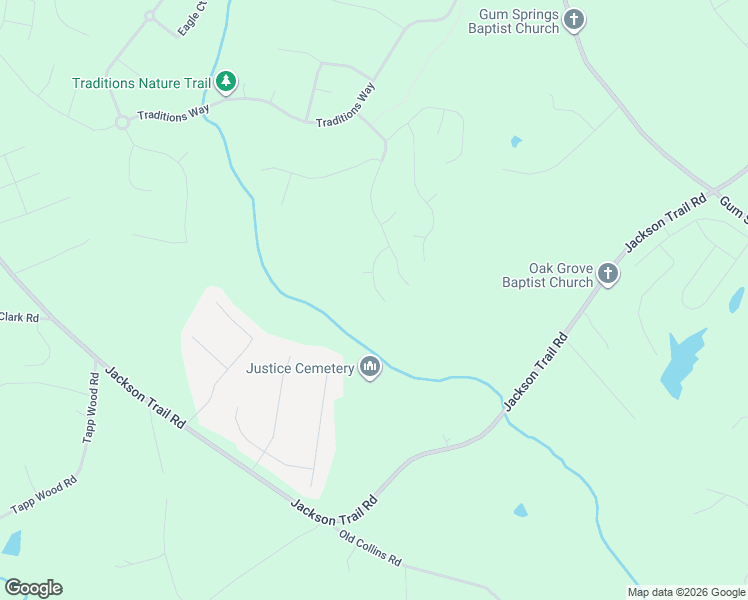 map of restaurants, bars, coffee shops, grocery stores, and more near 5896 Woodland Park Court in Jefferson