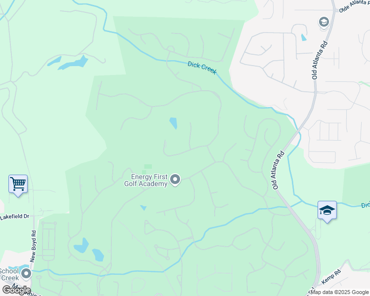 map of restaurants, bars, coffee shops, grocery stores, and more near 7990 Saint Marlo Fairway Drive in Duluth