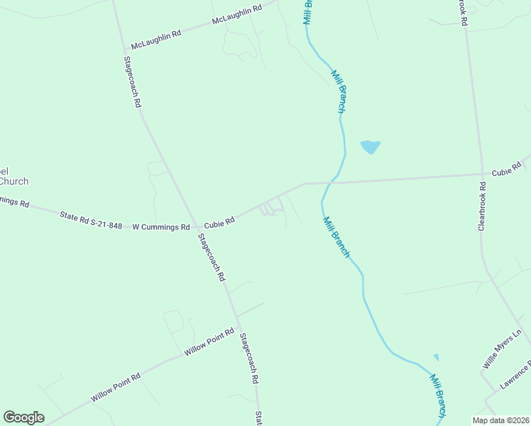 map of restaurants, bars, coffee shops, grocery stores, and more near 1308 Cubie Road in Effingham