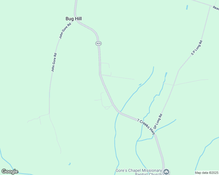 map of restaurants, bars, coffee shops, grocery stores, and more near 12775 7 Creeks Highway in Nakina