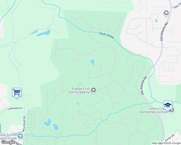 map of restaurants, bars, coffee shops, grocery stores, and more near 7865 Saint Marlo Fairway Drive in Duluth