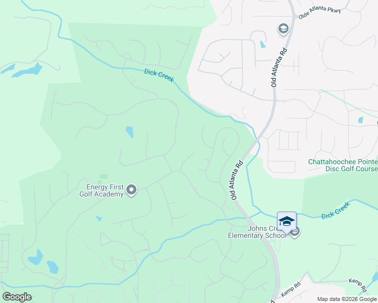 map of restaurants, bars, coffee shops, grocery stores, and more near 8265 Southport Terrace in Duluth