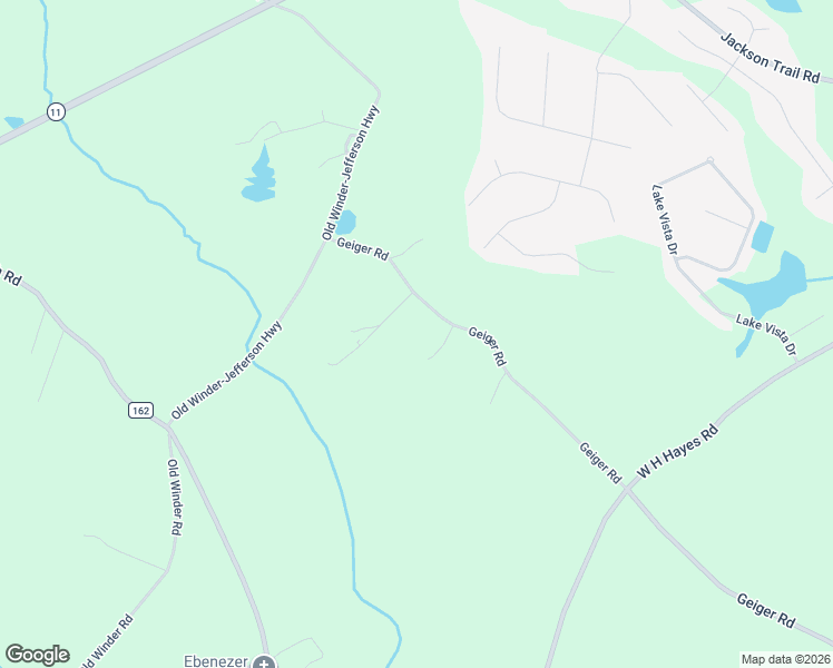 map of restaurants, bars, coffee shops, grocery stores, and more near 246 Geiger Road in Jefferson
