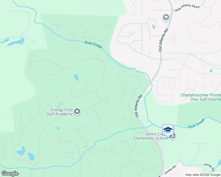 map of restaurants, bars, coffee shops, grocery stores, and more near 8265 Southport Terrace in Duluth