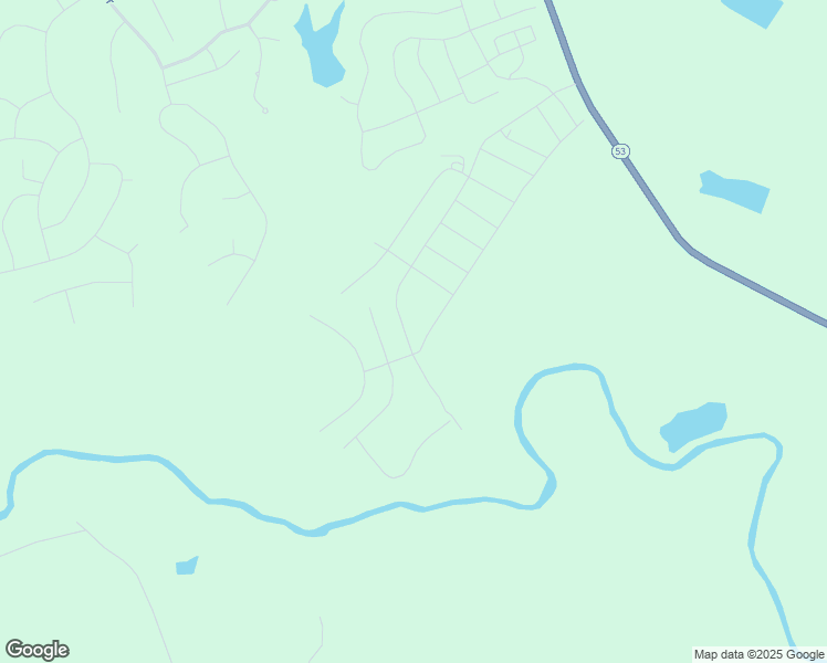 map of restaurants, bars, coffee shops, grocery stores, and more near 725 Crystal Lake Parkway in Hoschton