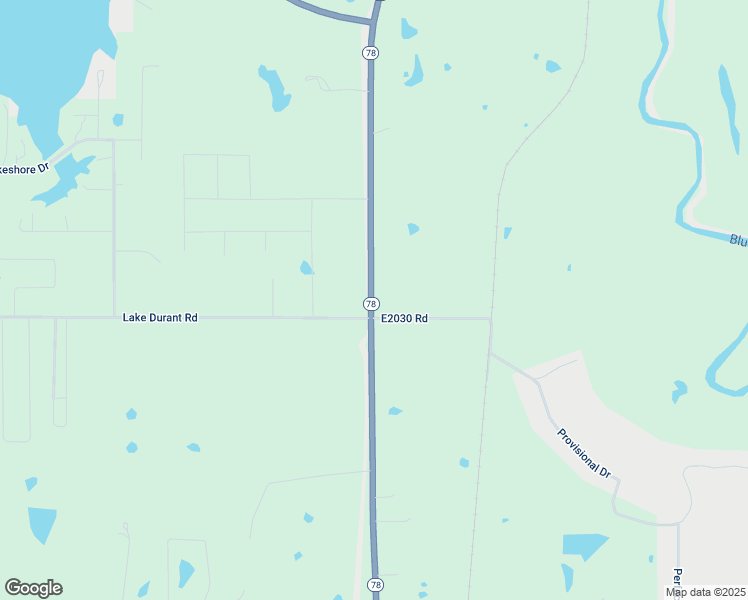 map of restaurants, bars, coffee shops, grocery stores, and more near 2745-3467 State Highway 78 in Durant