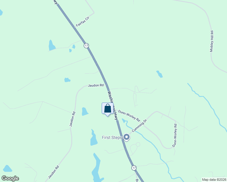 map of restaurants, bars, coffee shops, grocery stores, and more near 1307 Washington Brown Road in Elberton