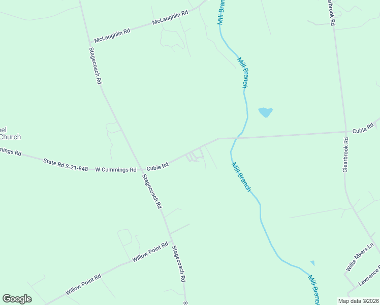 map of restaurants, bars, coffee shops, grocery stores, and more near 1308 Cubie Road in Effingham