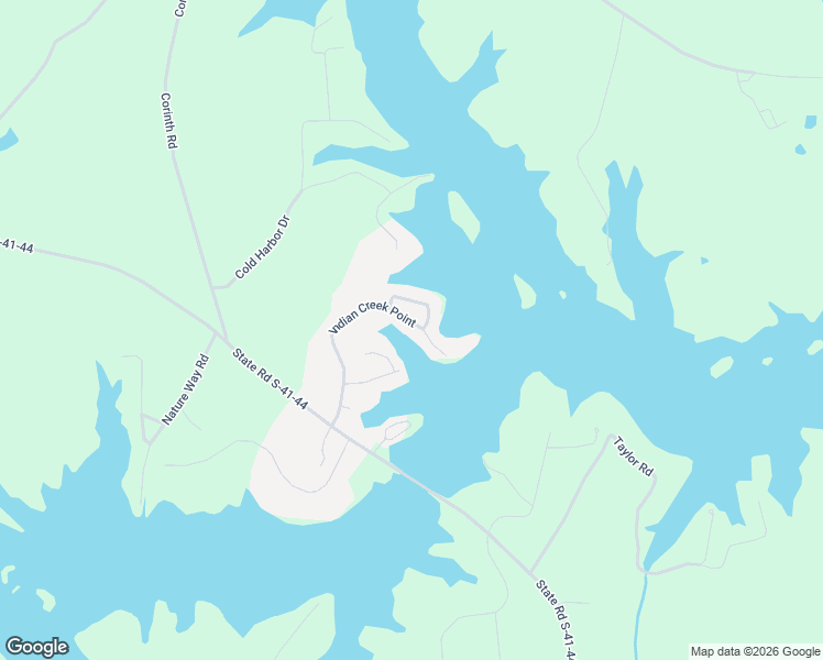 map of restaurants, bars, coffee shops, grocery stores, and more near 186 Indian Creek Point in Saluda
