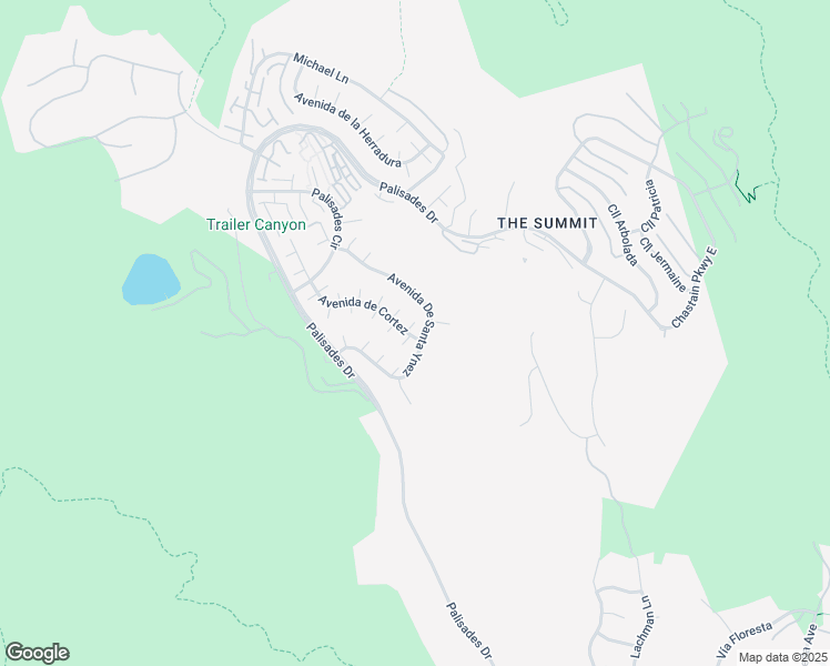 map of restaurants, bars, coffee shops, grocery stores, and more near 1302 Avenida de Cortez in Los Angeles